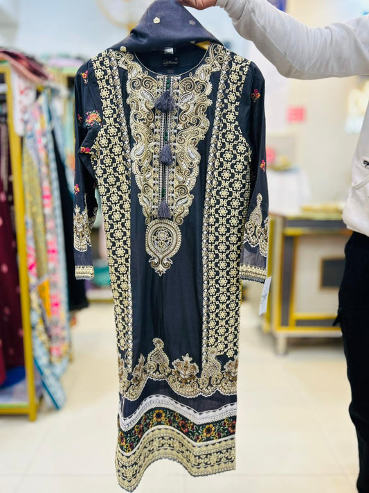 Midnight Royale Embroidered Suit